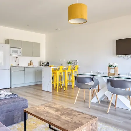 Lägenhet L Apparte Beau 2 Chb Moderne Avec Jardin Prive Parking Proche Centre *