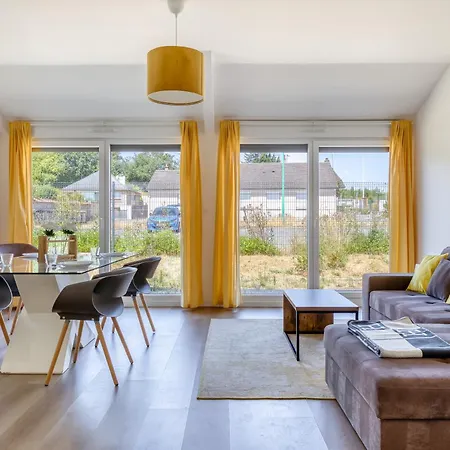 L Apparte Beau 2 Chb Moderne Avec Jardin Prive Parking Proche Centre